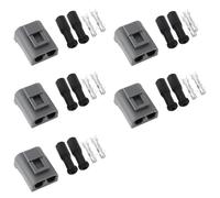 The Lord of the Tools Lot de 5 Connecteurs de Faisceau Allumage à 2 Broches avec Borne 9144275 3523813 Compatible avec Volvo 960 S90 V90