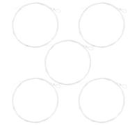 The Lord of the Tools Lot de 5 Lignes de Pêche à La Mouche Coniques avec Boucle Pré-nouée pour La Pêche en Eau Douce 5x9 Pieds