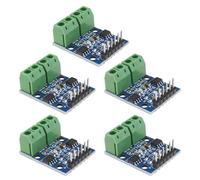 The Lord of the Tools Lot de 5 modules pilote de moteur L9110S H-Bridge double DC moteur pas à pas Carte contrôleur de moteur double canal