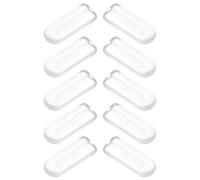 The Lord of the Tools Lot de 5 paires de coussinets de nez de rechange en silicone souple compatible avec TAG HEUER lunettes de soleil 12 x 5 mm