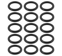 The Lord of the Tools Lot de 50 joints toriques compatibles avec 3-3/4" Cobra G.I. Joe Action Figure Ceintures noires (15,8 x 11 x 2,4 mm)