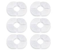 The Lord of the Tools Lot de 6 filtres pour fontaine à eau pour chat 10,8 x 8,8 cm compatibles avec les fontaines à eau Pawaboo 2,5 L