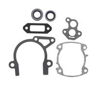 The Lord of the Tools Lot de 6 joints de cylindre d'échappement avec joint d'huile compatibles avec scie à tronçonner Stihl TS410 TS420 TS500i, OEM 4238 007 1003