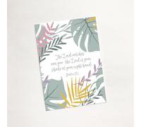 The Lord Watches (Jungle Pink) - Mini carte