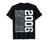 The Lord's Prayer 2006 Religieux Jesus 20ème Anniversaire T-Shirt