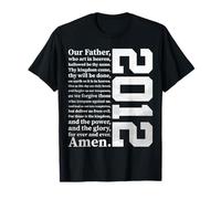 The Lord's Prayer 2012 Jésus 14e Anniversaire T-Shirt