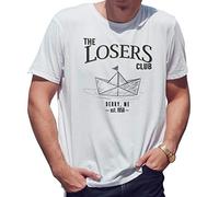 The Losers Klub King Stephen IT T-Shirt Blanc pour Les Hommes Size L