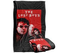 The Lost Boys Michael David Star Plaid ultra doux au toucher soyeux - 91 x 147 cm