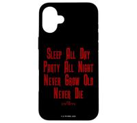 The Lost Boys Sleep All Day Quote Coque pour iPhone 16 Plus
