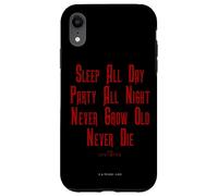 The Lost Boys Sleep All Day Quote Coque pour iPhone XR