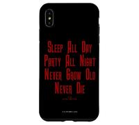 The Lost Boys Sleep All Day Quote Coque pour iPhone XS Max