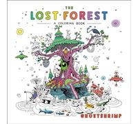 Ghostshrimp – The Lost Forest – Livre de coloriage – Poche – Penguin Books