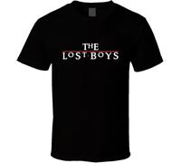 The Lost T Shirt 80s Movie Vampire Retro Cult Mens Tee Gift Black Manches Courtes(Small)