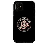 The Lou - Vintage Saint-Louis, Missouri Coque pour iPhone 11