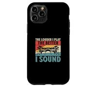 The Louder I Play The Better I Sound Drumming Drummers Coque pour iPhone 11 Pro