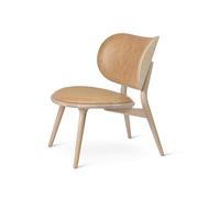 The Lounge Chaise Fauteuil en Chêne Laqué Mat