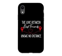 The Love Between Best Friends Knows No Distance Soul Sisters Coque pour iPhone XR