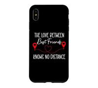 The Love Between Best Friends Knows No Distance Soul Sisters Coque pour iPhone XS Max