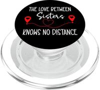 The Love Between Sisters Knows No Distance Big Sister Bestie PopSockets PopGrip pour MagSafe