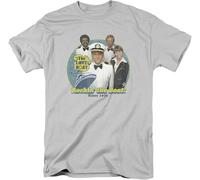 The Love Boat 80's CBS TV Series Rockin The Boat Adult T-Shirt Tee Manches Courtes(Small)