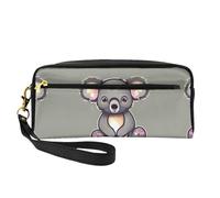 The Lovely Koala Trousse de maquillage de voyage pour femme pour sac à main, trousse de toilette portable, organisateur d'accessoires, Noir , Taille unique, Trousse de maquillage