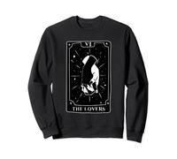 The Lovers Carte de Tarot Occult Beliefs Divination Magic Sweatshirt