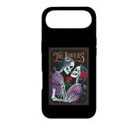 The Lovers Carte de Tarot Occulte Squelette Roses Gothique embrassant Coque pour iPhone Air