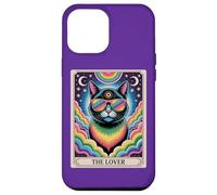 The Lovers Mystic Cat Ally - LGBTQ Rainbow Tarot Pride Art Coque pour iPhone 12 Pro Max