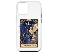 The Lovers Phoenix Dragon Vintage Tarot Card Coque pour iPhone 12/12 Pro