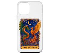 The Lovers Phoenix Dragon Vintage Tarot Card Coque pour iPhone 12 Mini