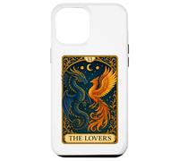 The Lovers Phoenix Dragon Vintage Tarot Card Coque pour iPhone 12 Pro Max