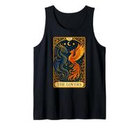 The Lovers Phoenix Dragon Vintage Tarot Card Débardeur