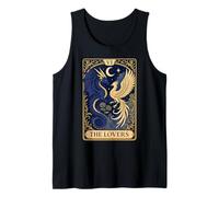 The Lovers Phoenix Dragon Vintage Tarot Card Débardeur