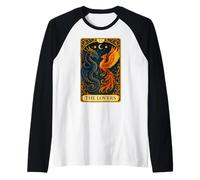 The Lovers Phoenix Dragon Vintage Tarot Card Manche Raglan