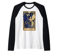 The Lovers Phoenix Dragon Vintage Tarot Card Manche Raglan