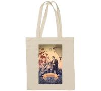 The Lovers Tarot Card Art Logo Sac fourre-tout en coton naturel Blanc