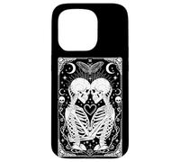 The Lovers Vintage Tarot Card Astrology Goth Halloween Women Coque pour iPhone 15 Pro