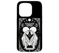 The Lovers Vintage Tarot Card Astrology Goth Halloween Women Coque pour iPhone 15 Pro