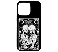The Lovers Vintage Tarot Card Astrology Goth Halloween Women Coque pour iPhone 15 Pro Max