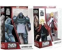 The Loyal Subjects BST AXN Full Metal Alchemist Lot de 2 figurines Alphonse Elric et Edward Elric 12,7 cm