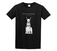 The Lumineers World Tour Concert Mens T-Shirt Fashion Casual Unisex Black Tee L