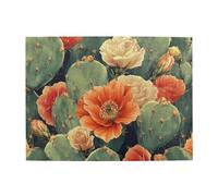The Lush Cactus Is In Bloom Puzzle en bois de 500 pièces pour adultes - Puzzle stimulant pour jeu de taille 38,1 x 51,8 cm