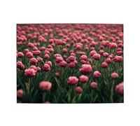 The Lush Little Red Flowers Puzzle en bois de 500 pièces pour adultes - Puzzle stimulant pour taille de jeu 38,1 x 50,1 cm