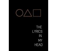 The Lyrics In My Head Songwriting Journal: Blank Sheet Music Notebook 12 Staff (Staves) For Musicians, Notebook Composition Journal Soft Matte Cover