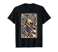 The Lyrids Meteor Shower Déesse Harpe Art Nouveau T-Shirt