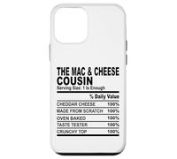 The mac & cheese cousin nutrition fact fun cousins hommes femmes Coque pour iPhone 12 mini
