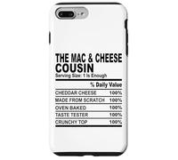 The mac & cheese cousin nutrition fact fun cousins hommes femmes Coque pour iPhone 7 Plus/8 Plus