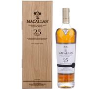 The Macallan 25 Years Old Sherry Oak Highland Single Malt Scotch Whisky 2020 43% Vol. 0,7 L in Holzkiste
