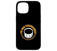 The Mad Percussionist Drummer Musicien Coque pour iPhone 15