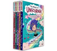 The Magic of Unicornia Series 5 Books Collection Set By Ana Punset (Learning to Fly, A Magical Birthday, The Cupcake Contest, The Dance Show & The Frozen Palace)